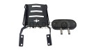 Royal Enfield GT Continental and Interceptor 650cc Rear Seat Rack With Backrest - SPAREZO